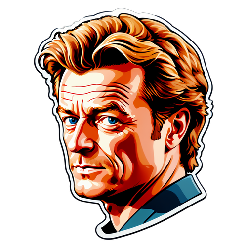 Revino în Stil Vintage: Simon Baker Te Va Surprinde Cu Acest Sticker Inedit!