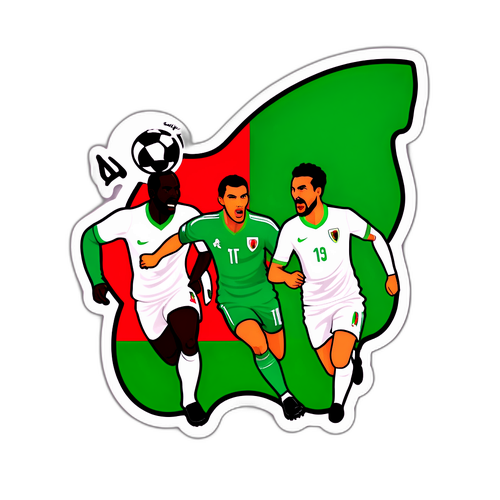 Sticker ya Mechi ya Algeria dhidi ya Uganda
