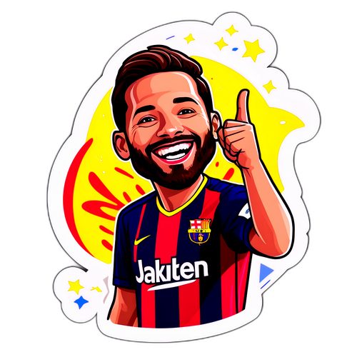 สติ๊กเกอร์แฟน Tumgood แสนสุขหลังชนะลา ลีกา