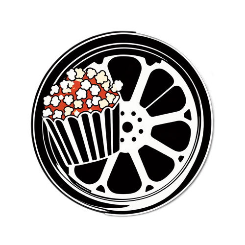 Vintage Cinematic Sticker