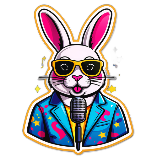 Bad Bunny İkonik Sahne Performansını Sembolize Eden Sticker