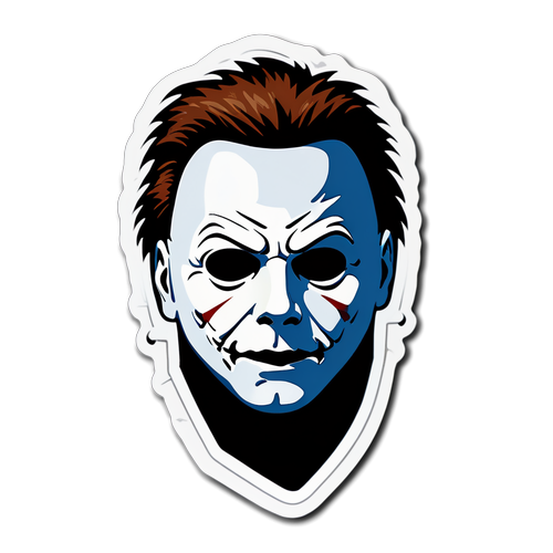 Chilling Simplicity: The Minimalist Art of Michael Myers Unveiled!