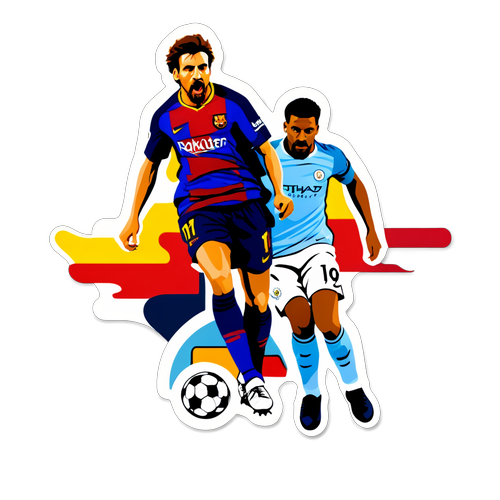 Momentul Legendar: Duelul Fotbalistic Care A Schimbat Istoria între Barcelona și Manchester City!