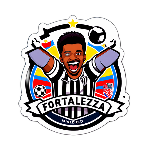 Sticker Fortaleza vs Atletico Mineiro