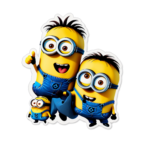 Minions In Azione: Scopri le Posa Esilaranti dei Tuoi Personaggi Preferiti di Cattivissimo Me 4!