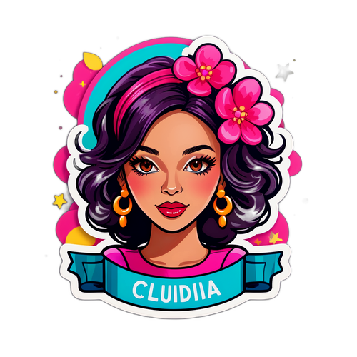 Liptai Claudia tehetségét ünneplő háttér