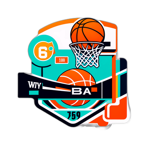 Dynamic na Ilustrasyon ng Scoreboard ng WNBA