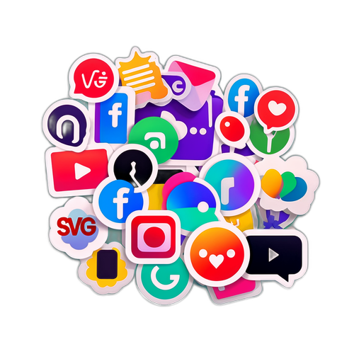 สติกเกอร์วีดีโอใหม่ที่ยอดนิยมในโซเชียลมีเดีย