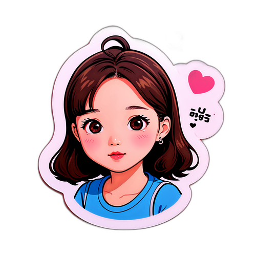 귀여운 정은혜 스티커