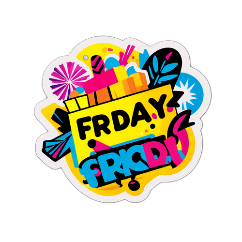 Schwarzer Freitag Sticker