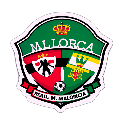 Sticker van Mallorca en Real Betis in een epische confrontatie
