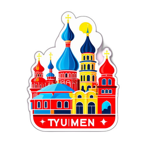 Стикер ко Дню города Тюмени