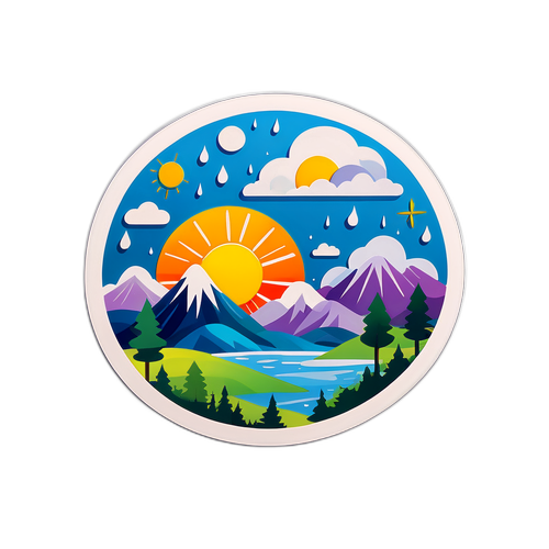 सदाबहार मौसम परिदृश्य