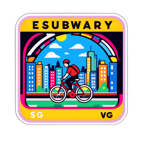 大湾区交通互联交流贴纸