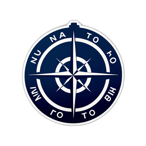 Símbolos de la NATO con diseño moderno