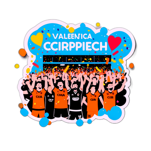 Fani Valencia CF na trybunach
