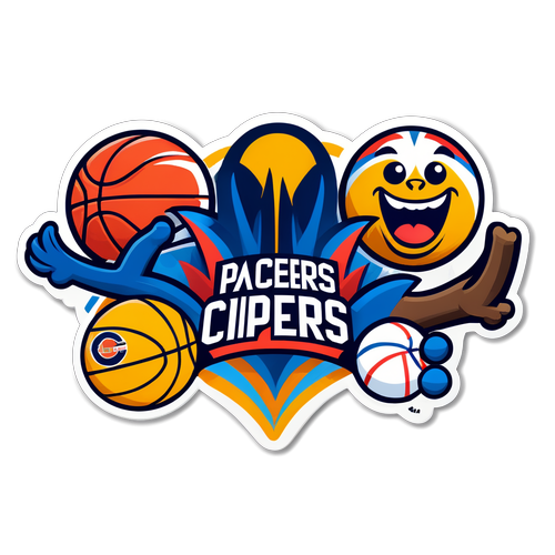 Sticker ng Pacers vs Clippers