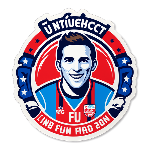 Sticker die de energie van een FC Utrecht-wedstrijd vastlegt