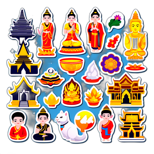 สติ๊กเกอร์วัฒนธรรมไทย