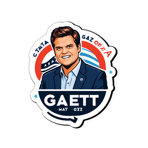 Sticker Hebat Matt Gaetz: Grafik Menarik dan Kata-Kata Berkuasa yang Mengejutkan!