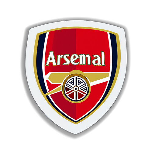 Fodboldrivaler: Arsenal vs Southampton Sticker Design