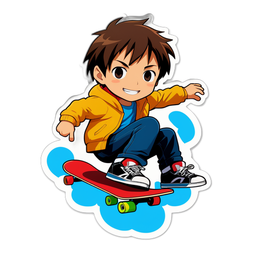 キョンのスケボーシーン