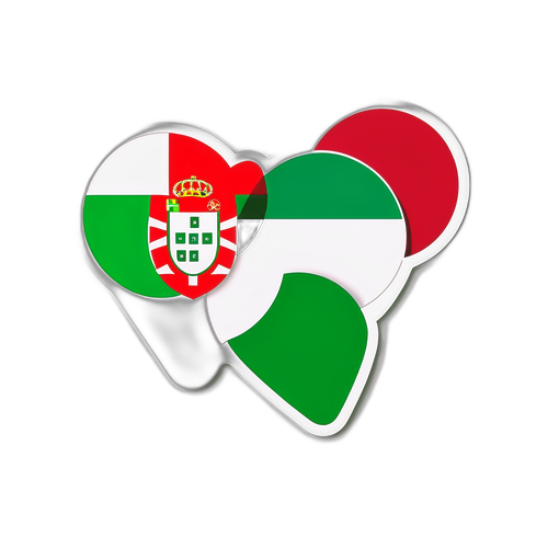 足球賽貼紙：匈牙利 vs 葡萄牙