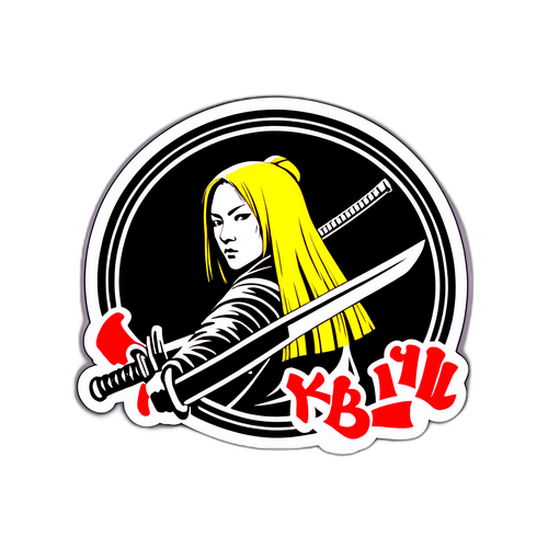 Samurajski Miecz z Napisem 'Kill Bill'