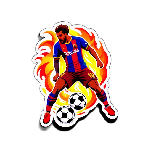 מדבקת כדורגל: היריבות המבעבעת בין רייסינג לברצלונה