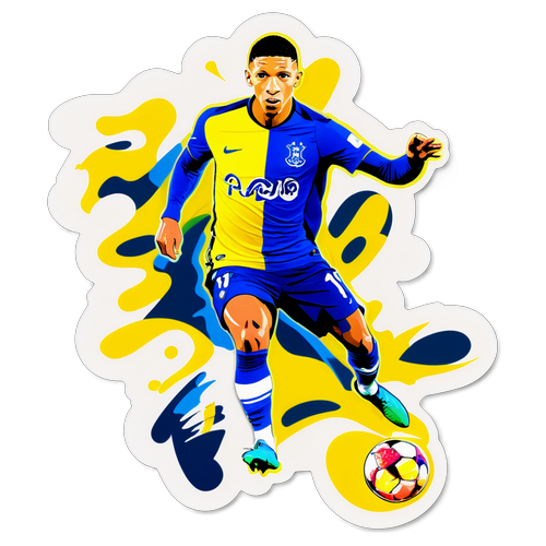 Richarlison Dribbling Sticker