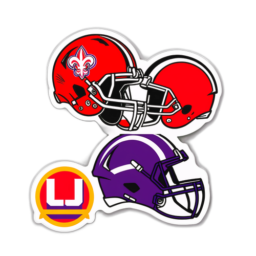 WKU vs LSU Game Day Celebration Sticker