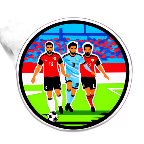 En fantastisk fotbollsscen mellan ريال أوفييدو och الريال
