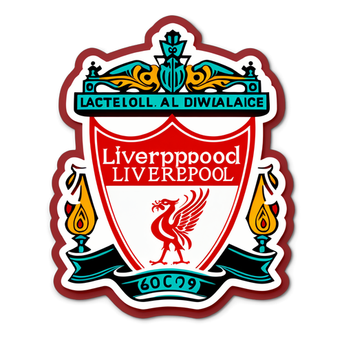 Sticker emblem Liverpool