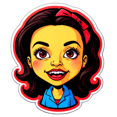 Humorvolle Karikatur von Tara Tabitha