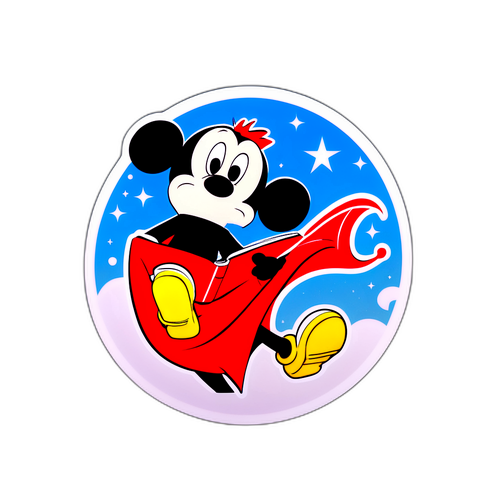 สติกเกอร์ Disney+ ที่บอกว่าอย่าพลาดภาพยนตร์ใหม่