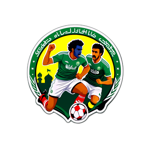 Sticker ya Mechi ya Al-Ahli na Al-Gharafa