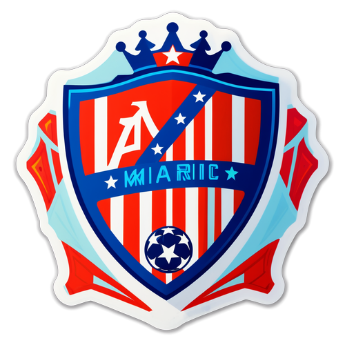 O Escudo do Atlético de Madrid: Por Que Cada Torcedor Deve Ter Este Adesivo Vibrante!