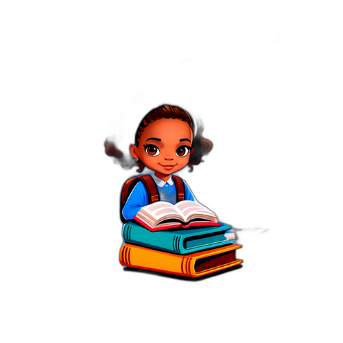 Autocollant de Blue Ivy dans un environnement scolaire