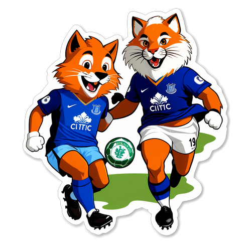 Sticker ya Everton na Leicester City