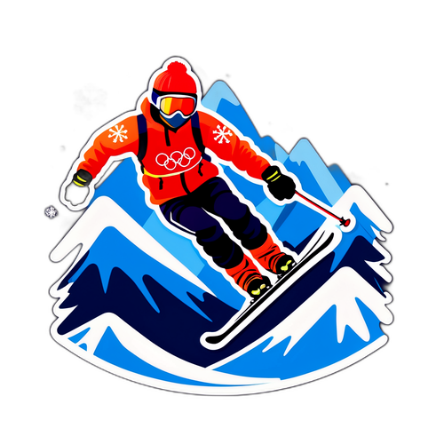 Người trượt tuyết biểu diễn kỹ thuật không trung