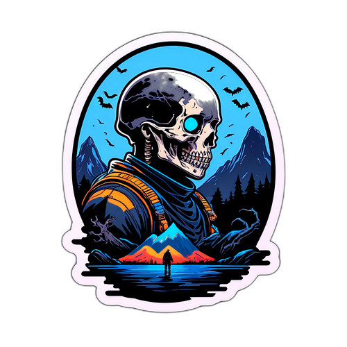 Наклейка из мира "Death Stranding 2"