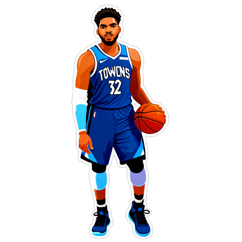 Énergie et Passion : Karl-Anthony Towns en Action