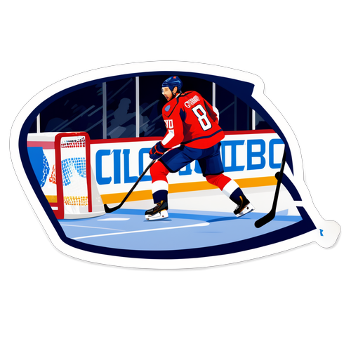Dynamic Goal Scoring Stickers of Alex Ovechkin