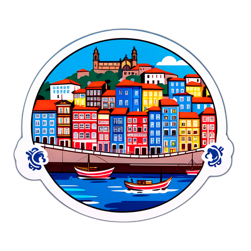 Hình ảnh nổi bật của Khu phố Ribeira ở Porto