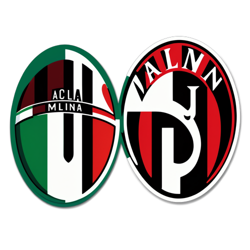 Rivalitas Abadi: Logo AC Milan & Juventus Siap Bertempur di Serie A!