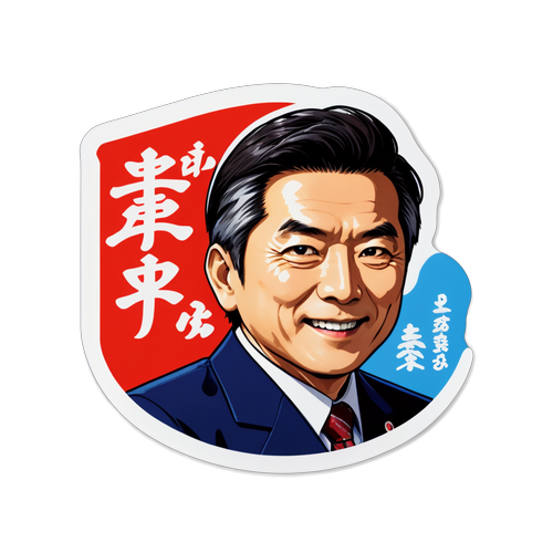 兵庫県知事があなたを迎える！友好的ステッカーの魅力とは