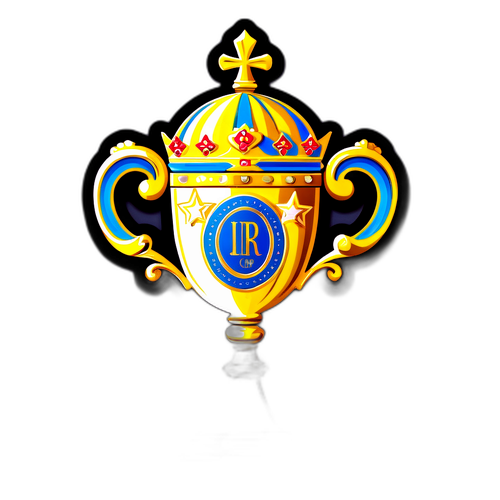Stiker Mahkota Juara