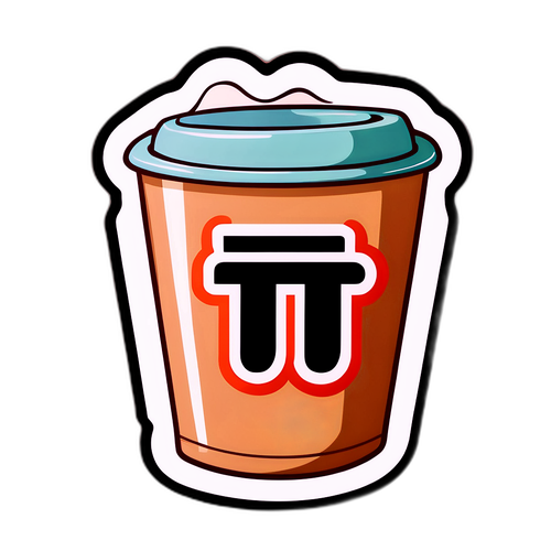 Cốc cà phê với chữ "tt"