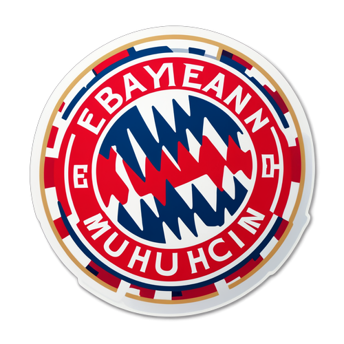 Bayern München: Das Lebendige Sticker-Design, das jedes Fanherz Höherschlagen Lässt!