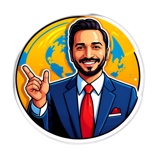 Ömer Koç'un İş Dünyasındaki Başarılarını Temsil Eden Sticker